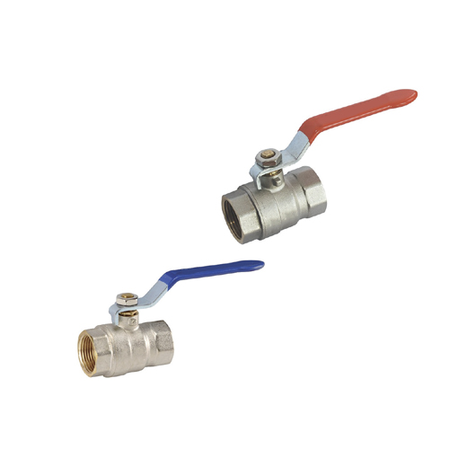 Kogelkraan hendel FF 1/2" blauwe